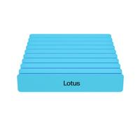 Lotus Blue Jumbo Sanding File 100 Grit Pack Of 10