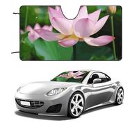Lotus Car Windshield Sun Shade Keep Car Interior Cool 51"x28" Folding Front Window Sun Shade, Heat Shield for SUV, Truck, Blocks UV