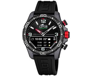 Lotus Carbon Connected D 20000/4 - Man - 45 mm - Digital - Quartz with charger - Sapphire Glass Black 20 mm