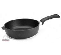 Lotus Cast Iron Pan High-Rim Pan Ø24cm Induction B18.5cm H7.5cm Made in Germany