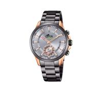 Lotus Watch Model 18808/1 from The Connected Collection, 43mm Silver case with Grey Steel Strap for Men