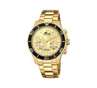 LOTUS Connected Collection 18802/1 44.5 mm Champagne Case with Plated Steel Strap Men's Watch