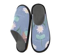 Lotus Cute Otter House Slippers for Women Men Warm Slippers House Shoes Indoor Outdoor Slippers