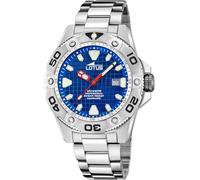 Lotus Watches Men's Diver Watch 18929/B - Blue Dial, WR 200M, Steel Bracelet