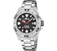 Lotus Wristwatch 18929/D - Men's Diver, Black Dial
