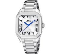 Lotus L18967/1 Women's White Square Dial Wristwatch