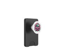 Lotus Earth Flower Eco Balance Botanical Globe Art PopSockets PopWallet for MagSafe
