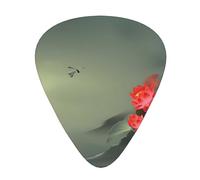 Lotus Flower And Dragonfly High-Quality, Wear-Resistant And Tough Guitar Picks Give You A Different Musical Experience