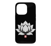 Lotus Flower Kanji Japanese Minimal Art Case for iPhone 13 Pro