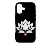 Lotus Flower Kanji Japanese Minimal Art Case for iPhone 17