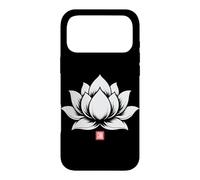 Lotus Flower Kanji Japanese Minimal Art Case for iPhone 17 Pro Max