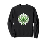 Lotus flower Mandala Green Sweatshirt