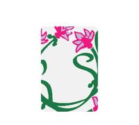 Lotus Flower Namaste Printing 10 Pcs Air Freshener Cards,Car Scented Hanging Sheets Air Freshener Set For Car Decoration