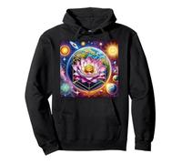 Lotus Flower of Mother Earth Pullover Hoodie