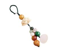 Lotus Flower Phone Charm Chinese Style Cell Phone Strap Lucky Phone Lanyard Decoration for Mobile Phone Car Key Keychain Bag Pendant