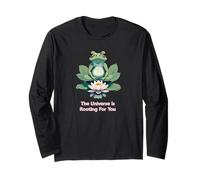 Lotus Flower Yoga Metaphysical Long Sleeve T-Shirt