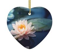 Lotus Flowers Print Christmas Tree And Holiday Decorations,Club Decorations