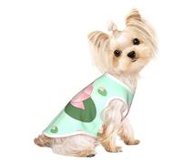 Lotus flowers waiting to bloom Pet Breathable Sleeveless T-shirt S for Small Dogs and Cats Soft, Lightweight, Stylish