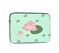 Lotus Flowers Waiting to Bloom Print Laptop Case â€“ Lightweight Computer Sleeve, Fits 15 inch 10-17 Inch Laptops, Perfect for Business Travel