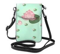 Lotus flowers waiting to bloom Printed Women's Crossbody Phone Bag - Perfect for Travel and Shopping