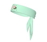 Lotus Flowers Waiting to Bloom Sports Head Tie. Comfortable, Breathable, Fashionable, Unisex, Suitable for Running, Yoga, Fitness and Other Sports.