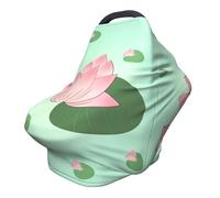 Lotus flowers waiting to bloom Versatile full-print Stroller Chair Cover/Nursing Cover, specially designed for your baby