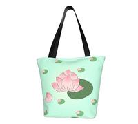 Lotus flowers waiting to bloom Women's shoulder handbag, crossbody shoulder bag, weekend travel shopping shoulder bag