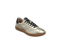 Lotus Women's 'Frapporta' Leather Lace-Up Trainers in Gold | Size: 7 Lotus Gold 7