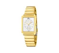 Lotus Gent 19077/1 Herrenarmbanduhr | Quartz Watch, High Strength Mineral Glass, 5 ATM Waterproof, 19077/1, Square Series