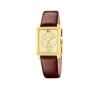 Lotus Gent 19079/2 Herrenarmbanduhr | Quartz Watch Mineral Glass High Resistance 5 ATM Waterproof 19079/2 Square Series