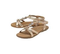 Lotus Gold Bettina Sandals Gold