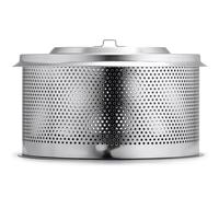 Lotus Grill Spares Charcoal Container Extra Large Stainless Steel Quick Fitting