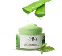 Lotus Herbals Active Aloe + Niacinamide Brightening Boost Gel | Moisturize Skin | Clear Dark Spots | Paraben-free | All Skin Type 50g