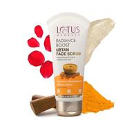 Lotus Herbals Radiance Boost Ubtan Face Wash | Turmeric, Sandalwood and Rose Water | Glowing Skin | Reducing Dark Spots | Paraben free, Mineral Oil Free | 100g