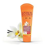 Lotus Herbals Safe Sun Invisible Matte Gel Sunscreen SPF 50 PA+++, For Men & Women, Non-Greasy, Suitable for Oily Skin, 100g