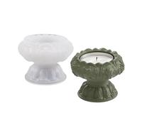 Lotus Holder Silicone Mold Flower Candlestick Concrete Mold Flower Pot Plaster Jewelry Storage Bowl