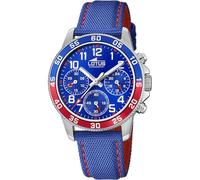 LOTUS Watch Model 18581/4 from The Junior Collection, case 36 mm Blue Leather Strap for Cadet
