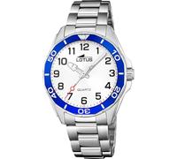 LOTUS Children's Analogue Watch in Stainless Steel - Quartz Movement - Children's Watch - High Resistance Mineral Crystal - Water Resistant 5 ATM 18860/3 - with Gift Bracelet - Junior Collection
