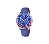 LOTUS Watch Model 18581/4 from The Junior Collection, case 36 mm Blue Leather Strap for Cadet