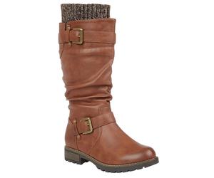 Lotus Juniper Womens Knee High Slouch Boots