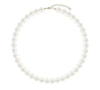 Lotus Karen Pearl Necklace for Women Pearls Choker for Party Beach Christmas Wedding Birthday Anniversary Jewellery Gifts for Daughter Mum Friends Grandmother Teacher Yourself (6mm)