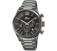 Lotus L18686/2 Men's Black Dial Chronograph Wristwatch