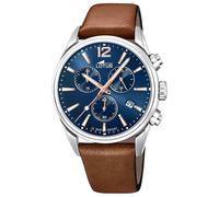 Lotus Mens Chronograph Quartz Watch with Leather Strap 18691/2
