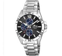 Lotus L18812/2 Men's Black Dial Day Date Watch