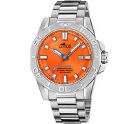 Lotus L18926/3 Men's Orange Dial Diver Watch