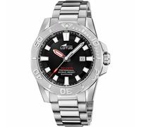 Lotus L18926/6 Men's Black Dial Diver Wristwatch