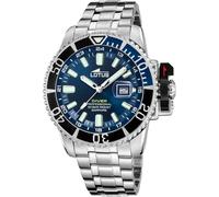 Lotus L18938/3 Men's Blue Dial Diver Wristwatch