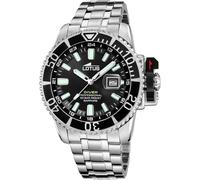 Lotus L18938/4 Men's Black Dial Diver Watch