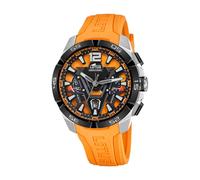 Lotus L18944/3 Men's Vortex Orange Rubber Chronograph Watch