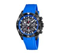Lotus L18945/2 Men's Vortex Blue Rubber Chronograph Watch